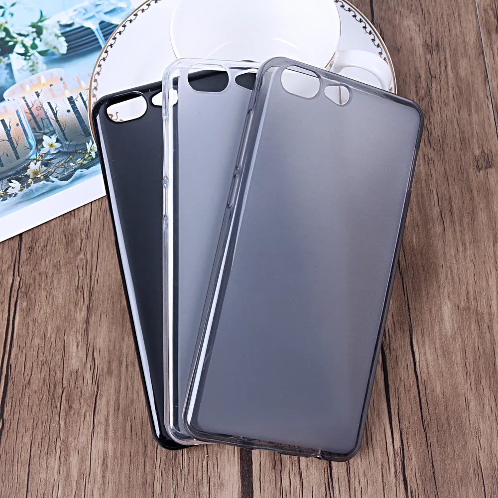 Для Leagoo T5 /Z5 полупрозрачный ультратонкий Силиконовый ТПУ Мягкий защитный чехол