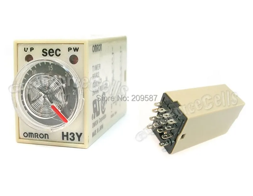 Реле времени H3Y-4 H3Y 250V 5A 60sec 12VDC реле задержки питания | Строительство и ремонт