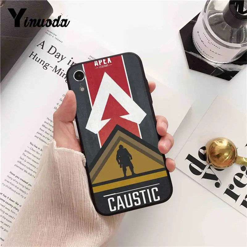 Чехол для телефона Yinuoda Apex Legends iPhone 8 7 6 6S 6Plus X XS MAX 5 5S SE XR Fundas Capa 11 pro max|Чехлы-накладки|