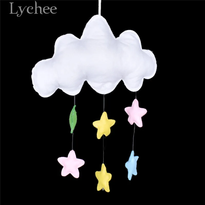 Lychee современный полиэстер облако звезда в форме сердца висящий орнамент