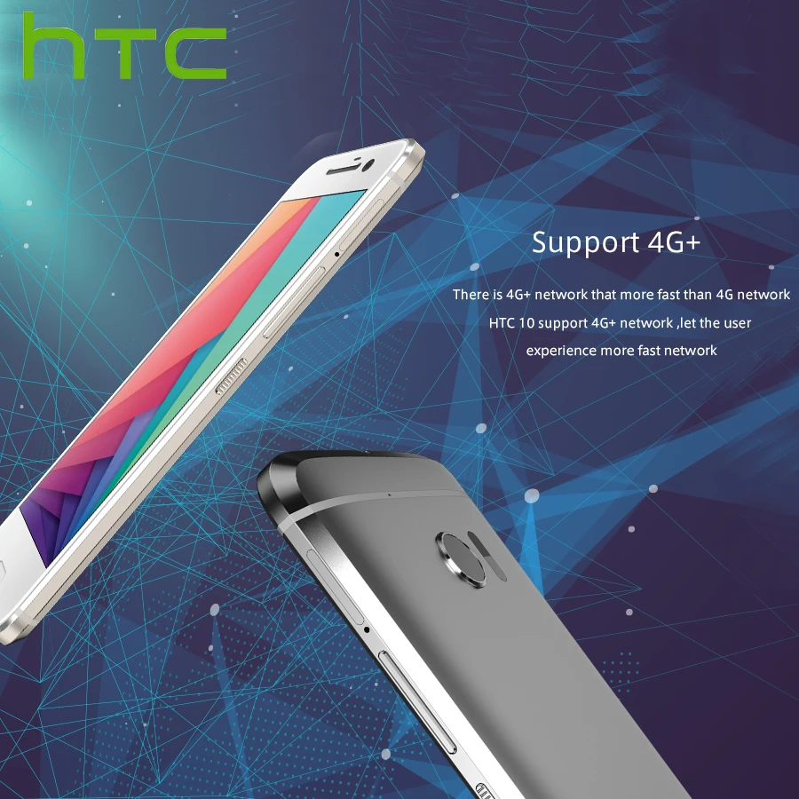 Verizon версия htc 10 M10 LTE 5,2 дюймов мобильный телефон 4 Гб+ 32 ГБ Snapdragon820 четырехъядерный 12МП камера NFC отпечаток пальца номер телефона 1080P