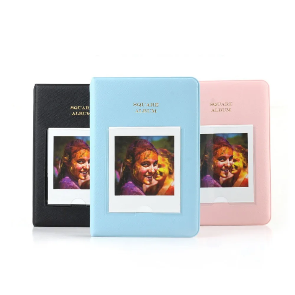 64 кармана фото альбом книга имя карты для квадратной SQ10 SQ6 SQ20 камеры и Fujifilm Instax Share