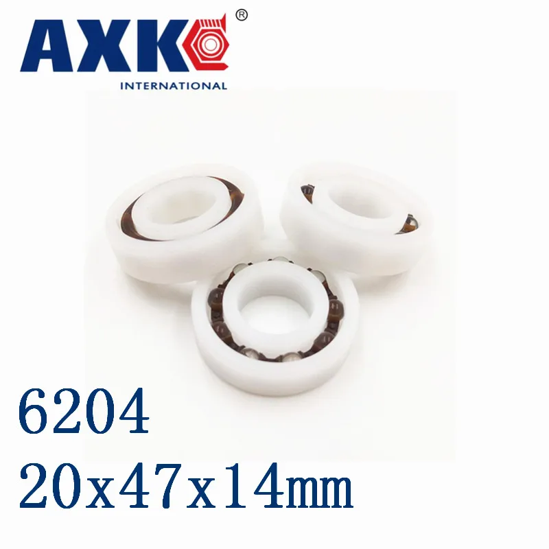 Axk 6204 Pom (10 шт.) пластиковые шариковые подшипники 20x47x14 мм стеклянные шарики 20 мм/47