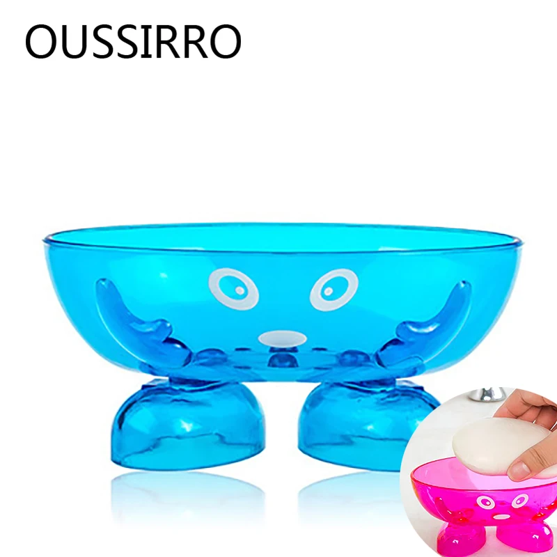 Милый мультяшный мыльный ящик для хранения Soapbox сливная коробка ванны полый