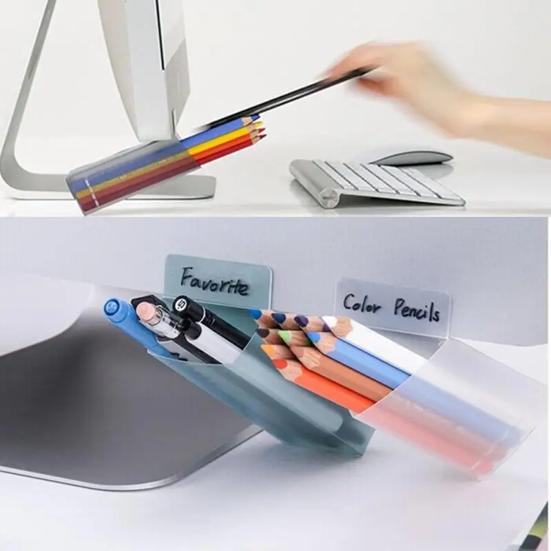 1 шт. креативные настольные Neaten стеллажи для хранения DIY дисплей вспомогательные канцелярские принадлежности Sidekick ручка карманный контейнер