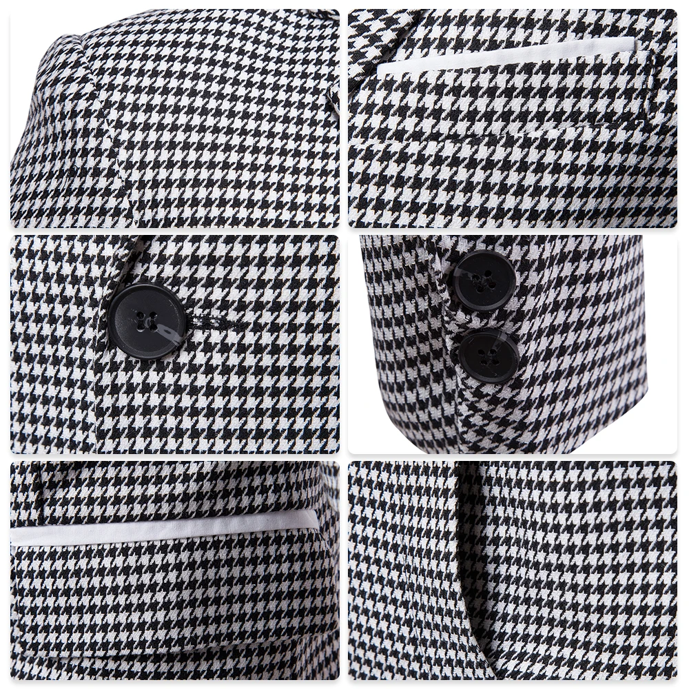 Модный Полосатый блейзер для мужчин s Slim Fit костюм ZIOLOMA деловые повседневные мужские стильные блейзеры в горошек Мужской винтажный классический костюм формальная вечеринка