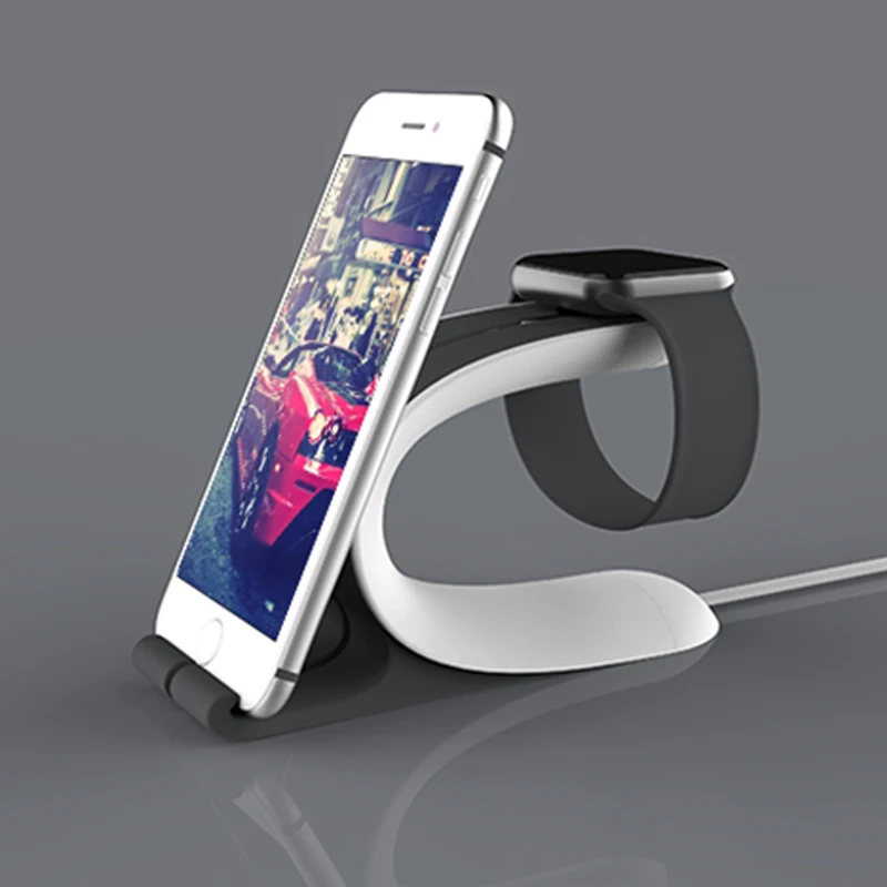 Многофункциональный Apple часы подставка-держатель charging Dock Зарядное устройство