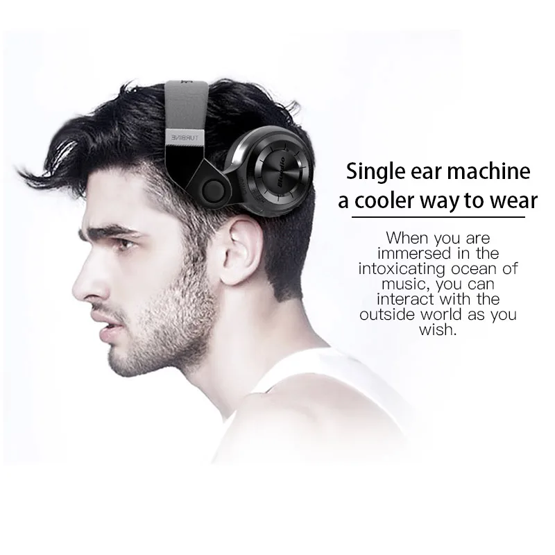 Bluedio оригинальным T2 Bluetooth Беспроводной складные наушники Встроенный микрофон 3D