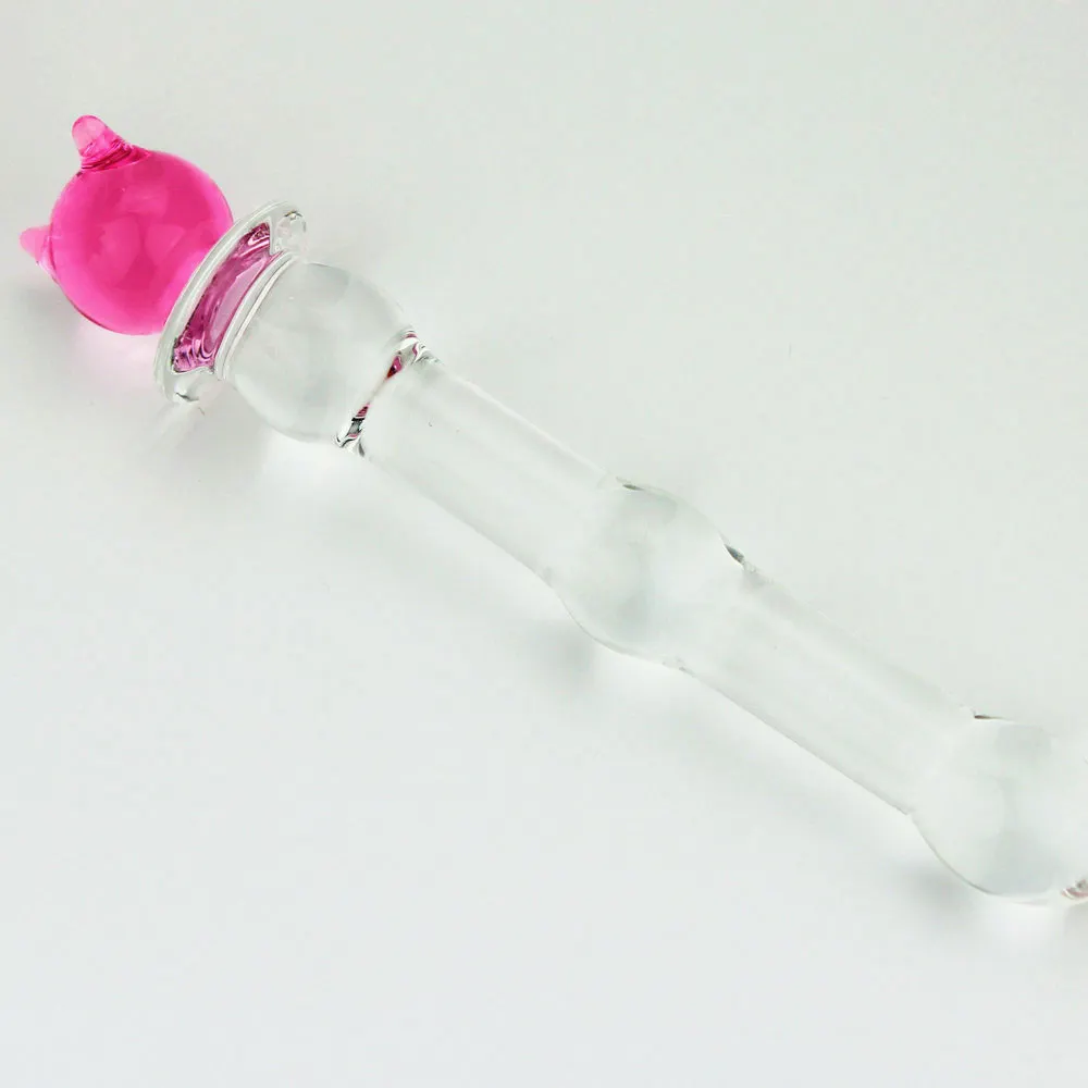 Moon/Star/Bear/Heart pyrex glass Anal butt plug crystal dildo Female adults masturbation products Sex toys beads anus stopper | Красота и