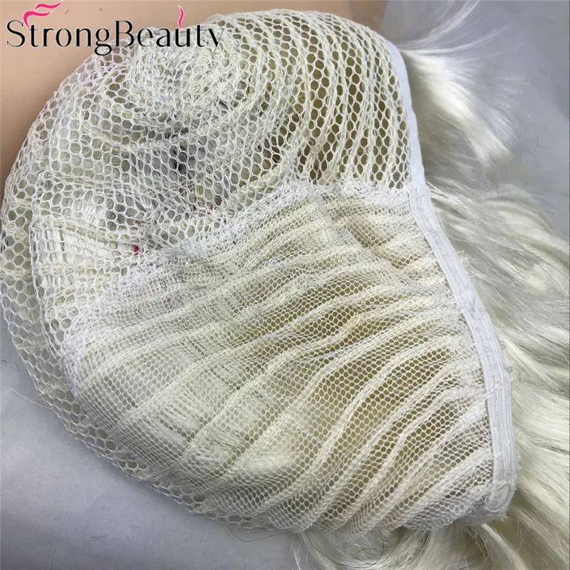 StrongBeauty Хэллоуин вечерние красные/светловолосый парик костюм блонд парик с рогами парик синтетические волосы
