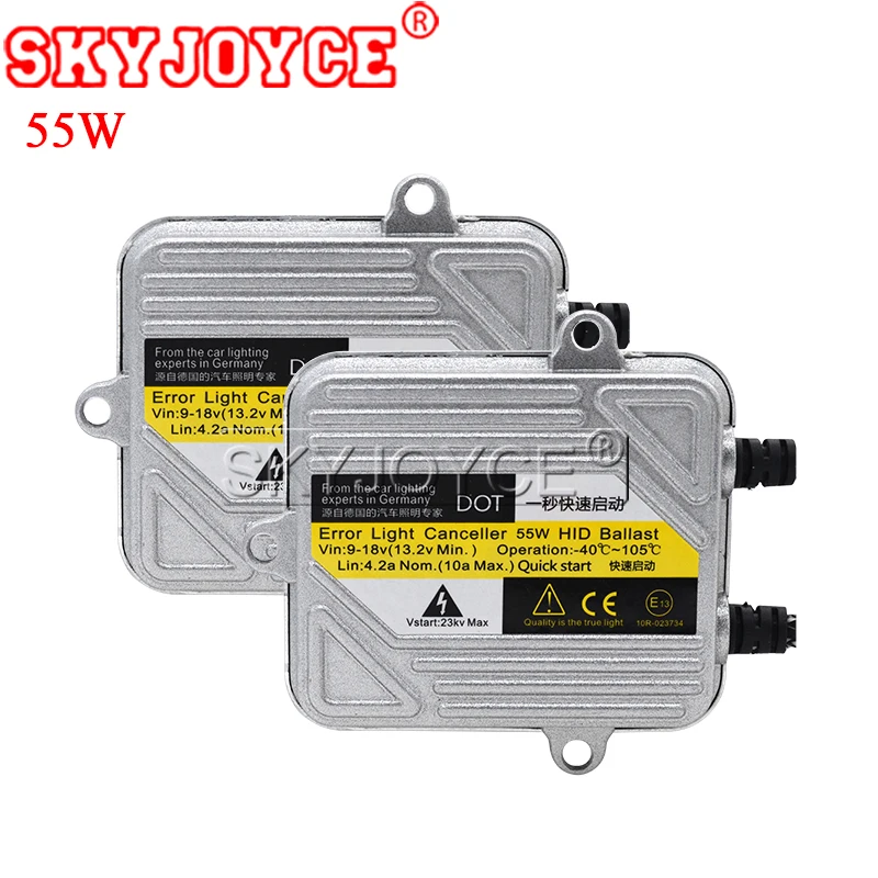 SKYJOYCE ксеноновый балласт 55 Вт 12 В hid быстрый запуск блок постоянного тока