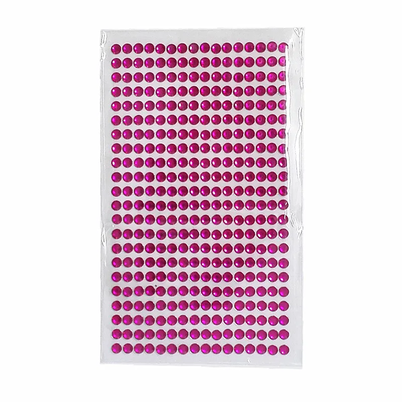 5 мм акриловая кристальная полоса наклейки Роза горный хрусталь самоклеющаяся