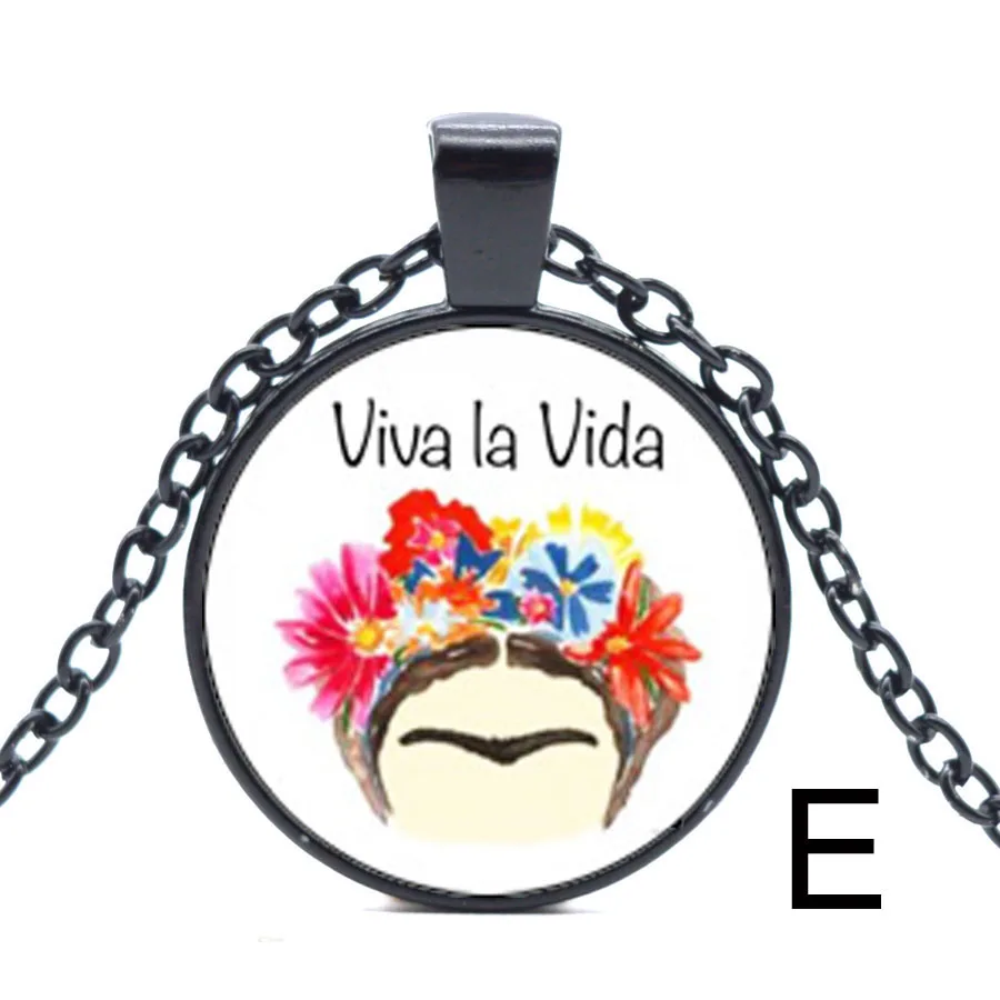 Viva la vida кулон Цепочки и ожерелья худохественное стекло кабошон ожерелье шар цепи