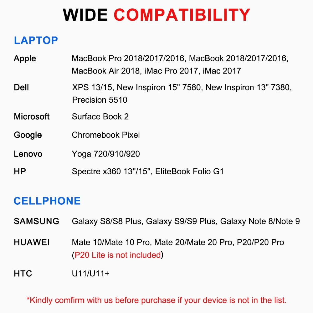 USB C на HDMI кабель Thunderbolt 3 Тип для MacBook samsung Galaxy S10/S9/S8 huawei Коврики 20/10 P20 Pro