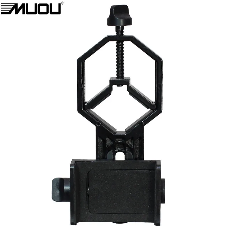 Черный кронштейн адаптера объектива смартфона для фотосъемки астрономический