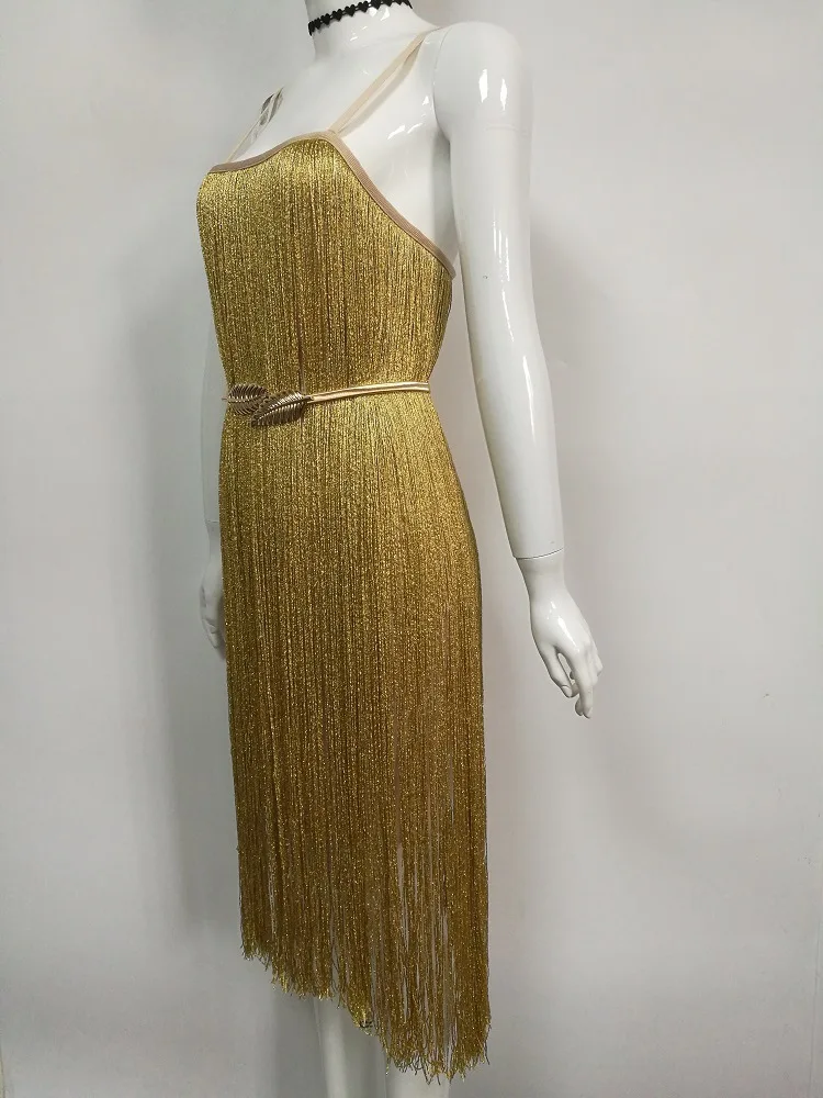 Без рукавов кисточкой лоскутное мини платье пикантные для женщин ночной клуб