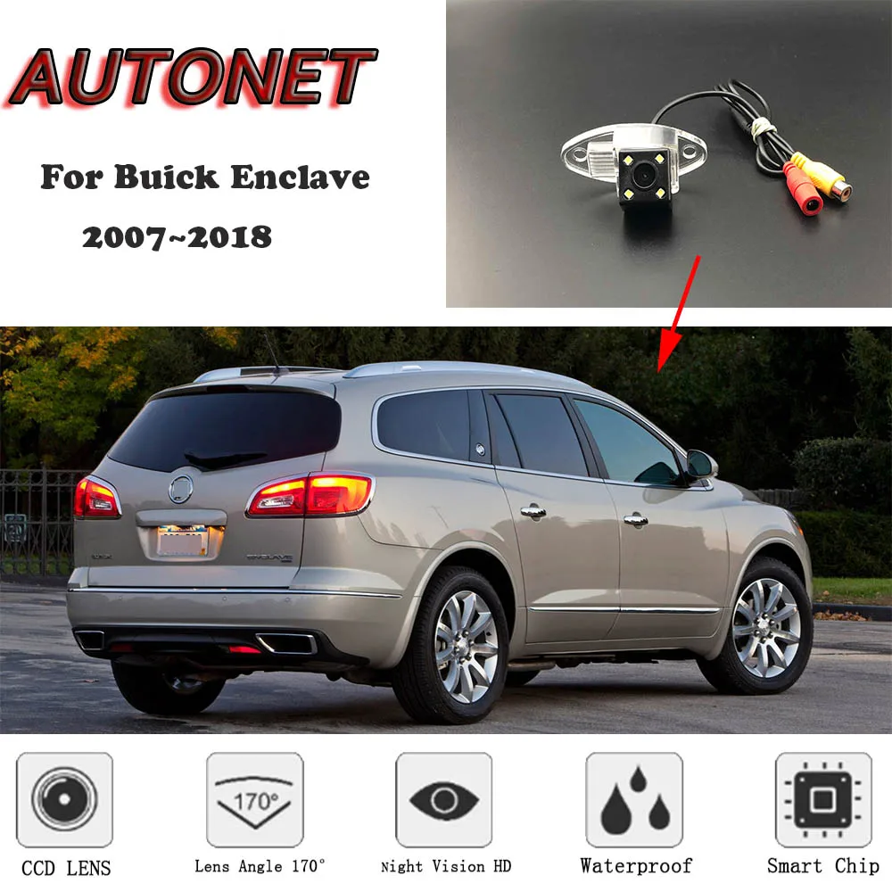 Осенняя резервная камера заднего вида для Buick Enclave 2007 ~ 2018 ночного