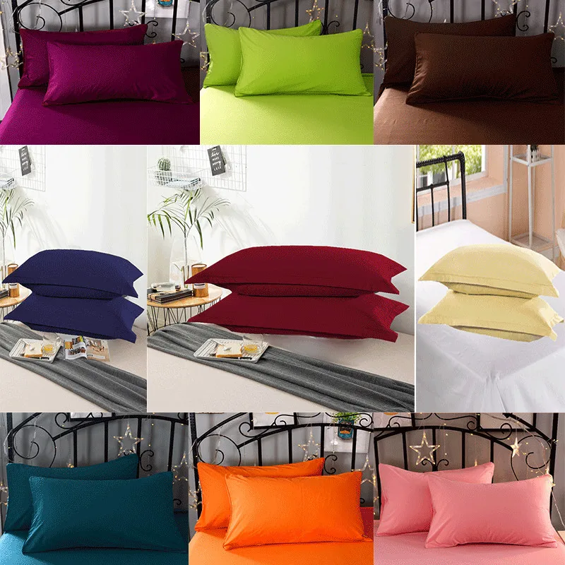 2 шт. наволочка из 100% полиэстера 50 Х70 см|colored pillowcases|2 pillowcasesv pillowcase |