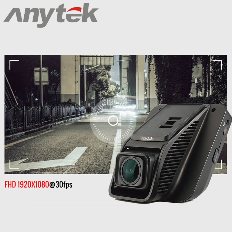 FHD Anytek A50H Скрытая Видеорегистраторы для автомобилей Новатэк 96658 тире Камера 170