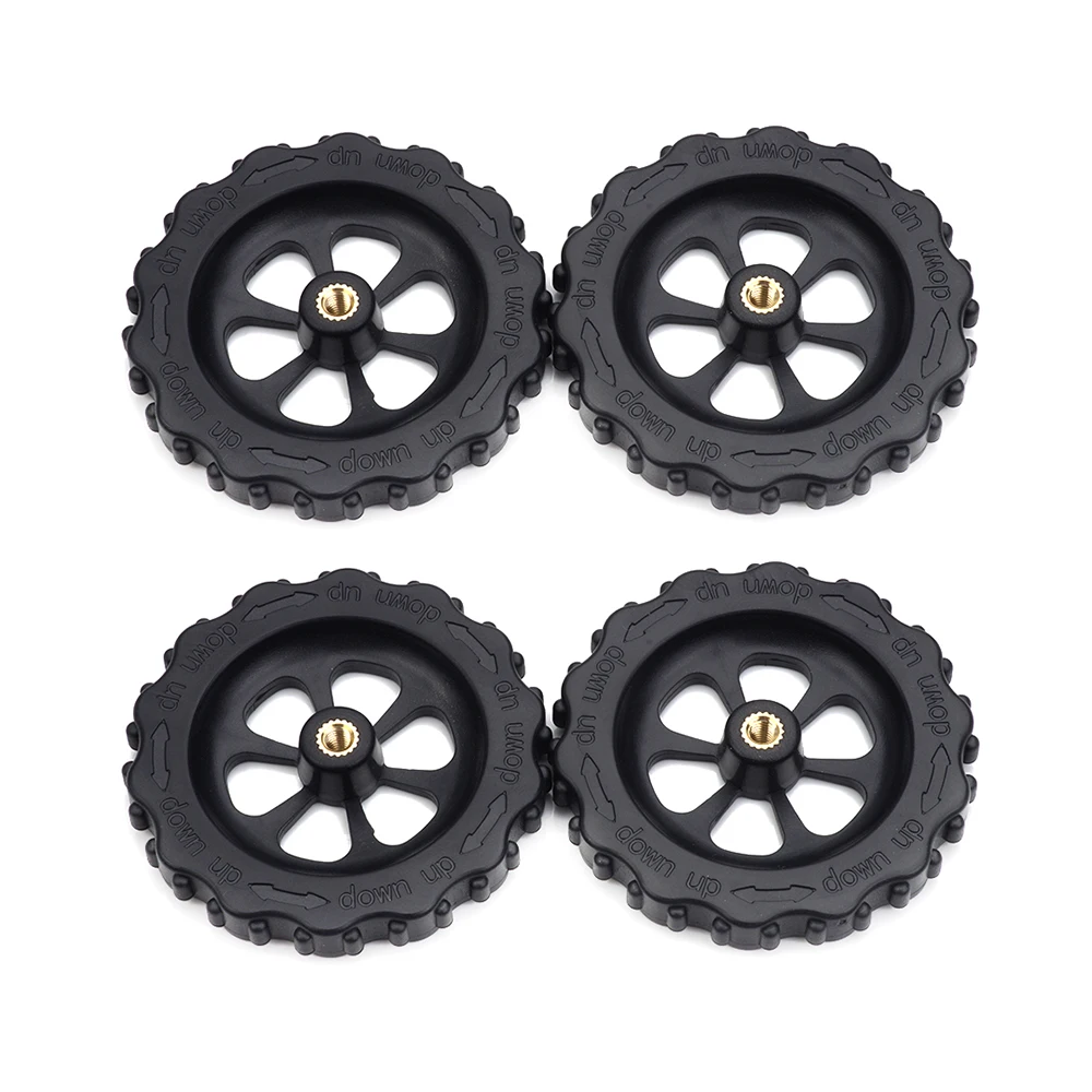 

4pcs M4 Upgraded Big Hand Twist Auto Leveling Nuts For Creality CR-10 CR-10S Ender 3 A8 3D Printers heatbed parts