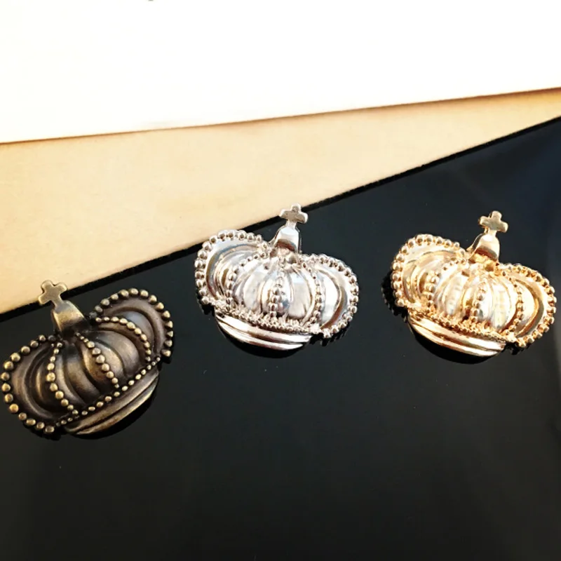 Мужская и Женская Корона из сплава унисекс 12 шт.|collar pin brooch|brooches for womenshirt brooch |