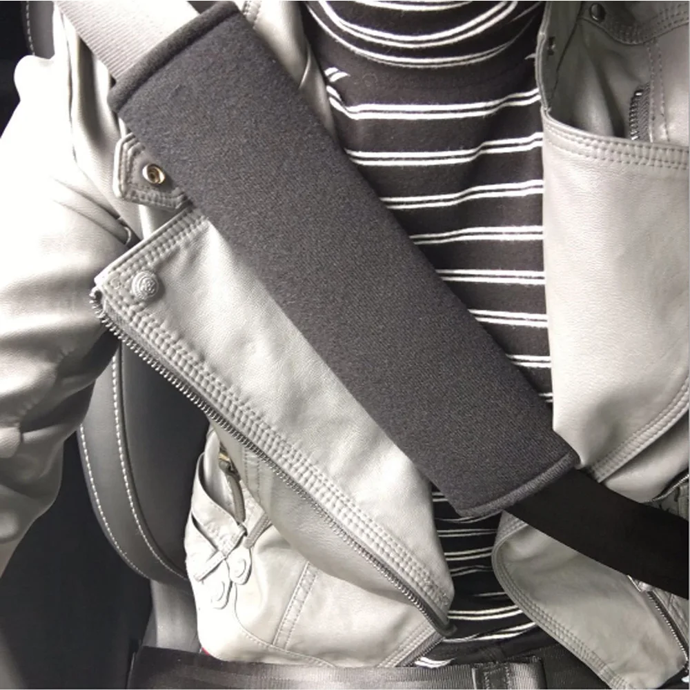 Автомобильный детский хлопковый ремень безопасности для защиты плеч