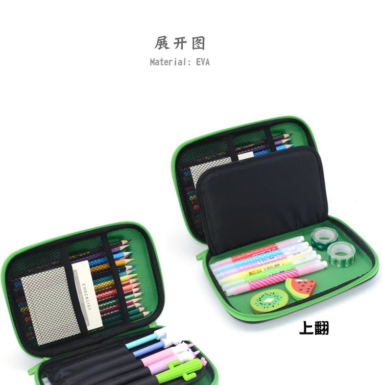 Pencil Case School EVA Trousse Scolaire Stylo Box Cute Unicorn Kawaii Astucci Estuches Lapices Etui Pennen Girls Stationery