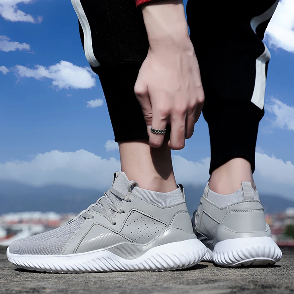Для мужчин сетчатые кроссовки повседневная обувь для отдыха на открытом воздухе