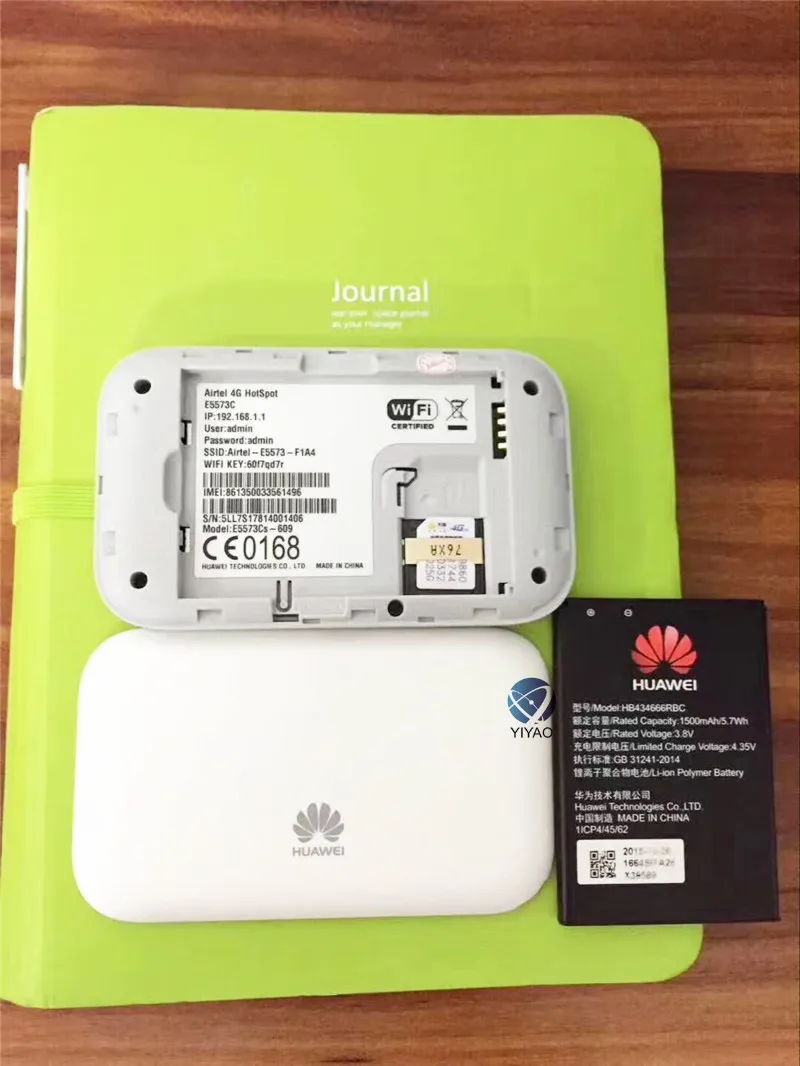 Оригинальный разблокированный Huawei E5573 E5573Cs 609 LTE FDD 150 Мбит/с 4G Карманный Wi Fi роутер