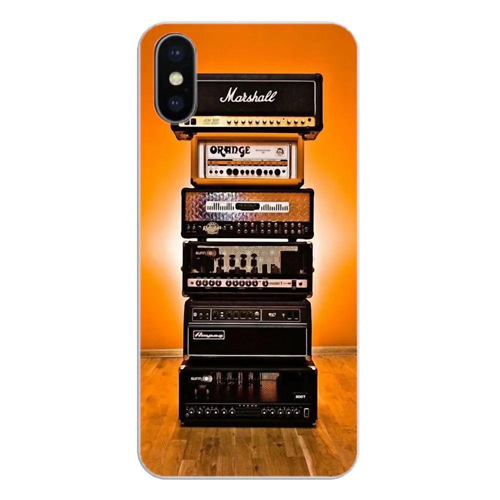 Vintage Marshall Sound Box Pattern For Huawei Honor 8 8C 8X 9 10 7A 7C Mate 20 Lite Pro P Smart Plus Silicone Phone Skin Case |