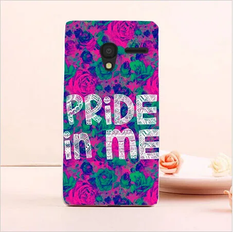 Жесткий чехол для Alcatel One Touch Pixi 3 4 дюйма OT 4013X 4013D 4050X 4050D 4050A|case heart|flowers charmcase targus |