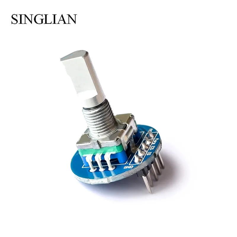 Новый 1 шт. цифровой поворотный модуль датчика потенциометр без крышки