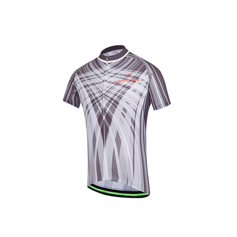 

KEYIYUAN Short Sleeve Men Cycling Male Short Sleeve Jacket Breathable Quick Dry Outdoor Ride Bikes