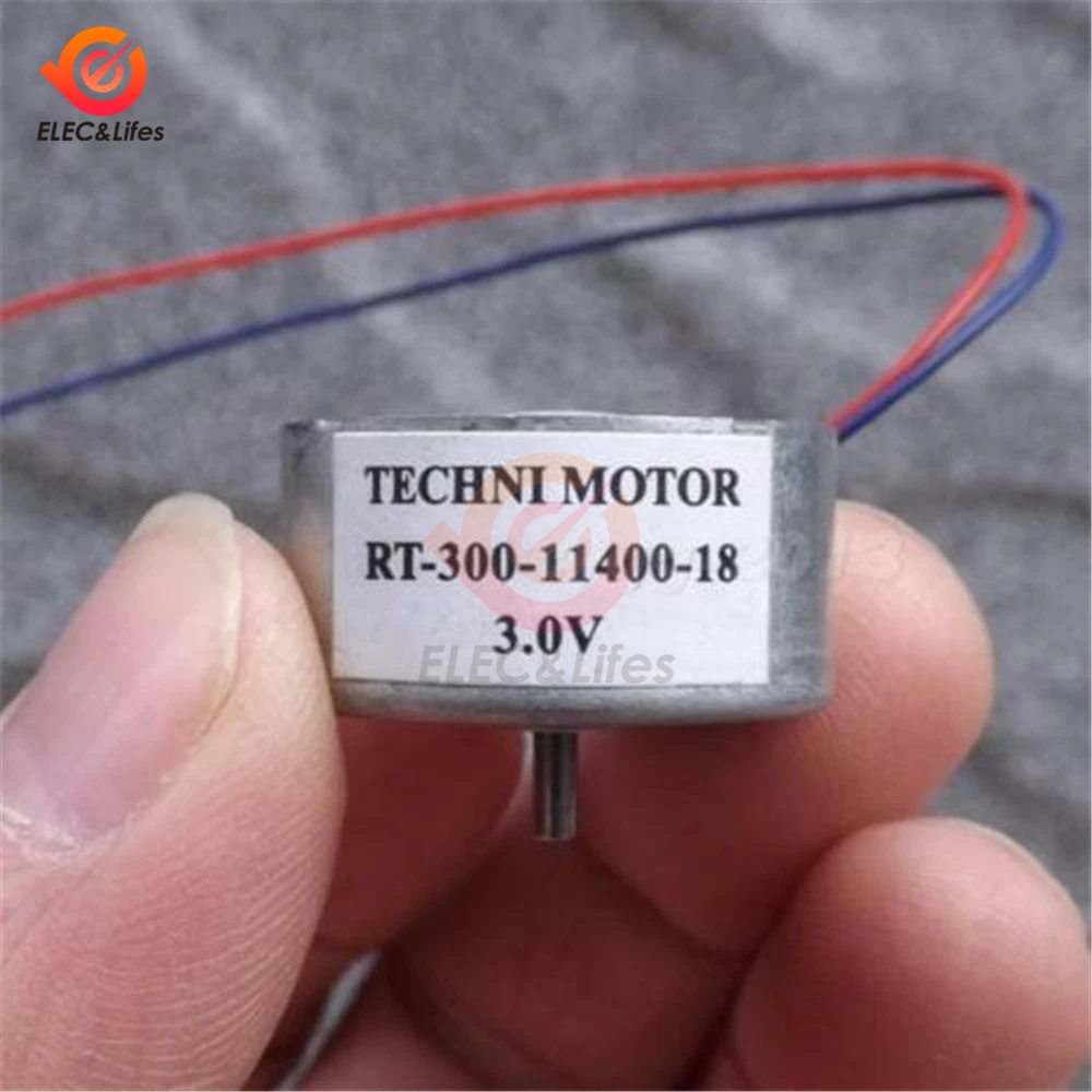 1,5 V-9 V DC хобби игрушки моторные Тип 300 Мотор DC 5V для Панели солнечные "сделай сам"
