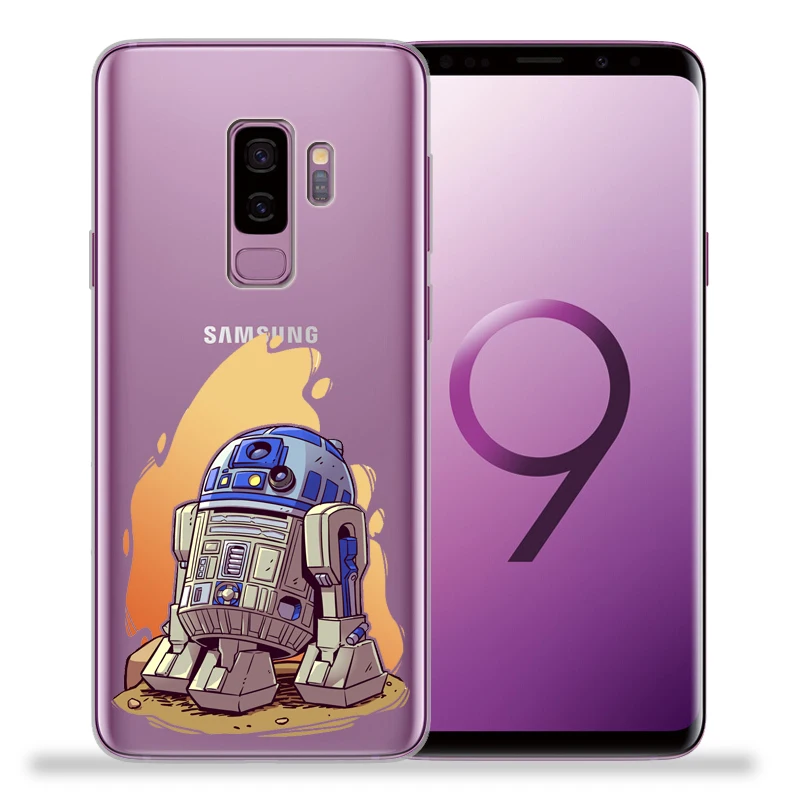 Звездные войны для крышки samsung Galaxy S9 S8 S10 плюс S7 S6 край S10 Lite Примечание 8 9 Дарт Вейдер R2-D2 йода Мягкая Обложка Etui - Цвет: 19