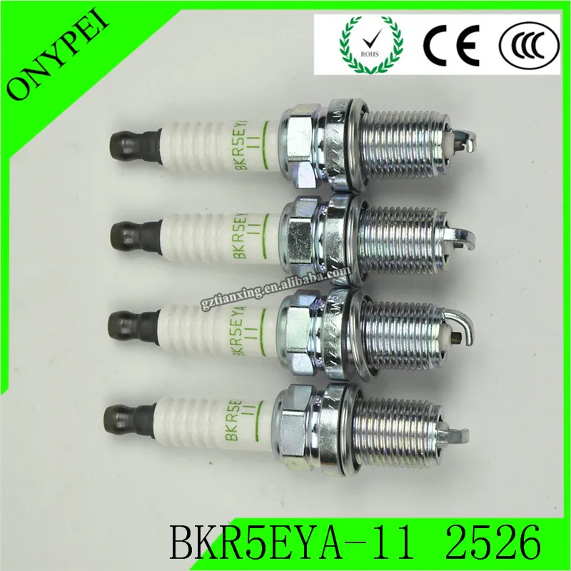4 шт. BKR5EYA 11 2526 Свеча зажигания для Toyota Previa Tacoma Supra Paseo Lexus BKR5EYA11|Свечи и запальные