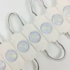 500 шт.лот SMD 2835 Светодиодный модуль для рекламы, световая подсветка, 12 В постоянного тока, водонепроницаемые мини-модули с объективом, оптовая продажа