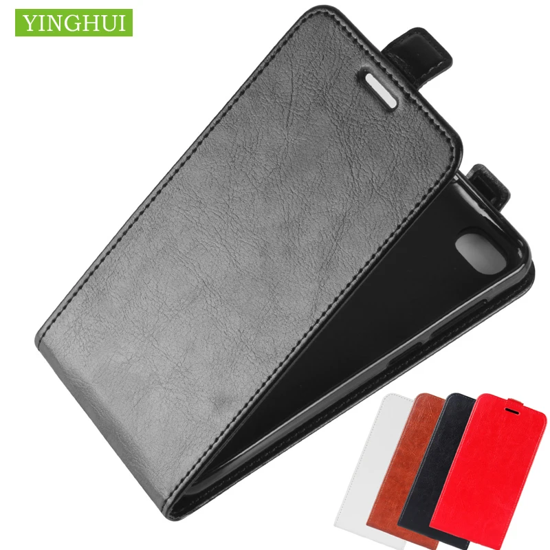 

For ZTE Blade A6 Lite PU Leather Vertical Phone Case For ZTE Blade A6 Lite Cases Flip Silicone Cover Phone Protective case Shell