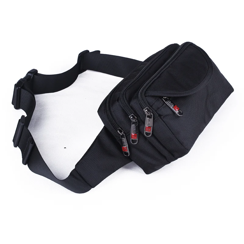 

New Men Anti-theft Money Fanny Pack Pouch Invisible Wallet Multi-Pocket Casual High Quality Unisex Nylon Hip Belt Waist Pack Bag