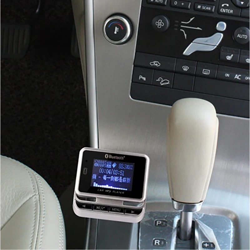 Bluetooth Автомобильный MP3-плеер громкой связи Bluetooth гарнитура для Беспроводной FM передатчик FM радио USB адаптер Зарядное устройство