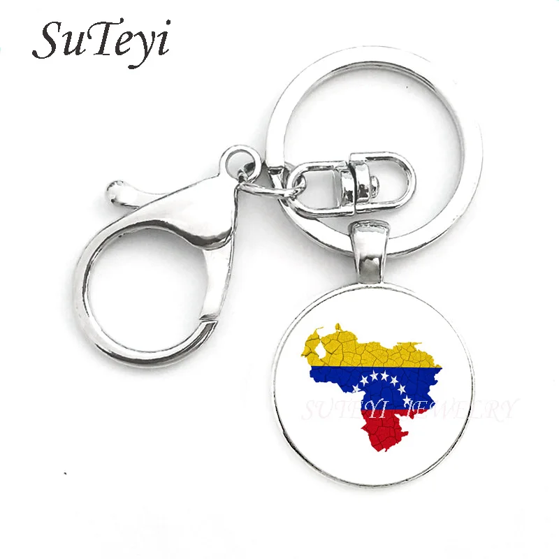 Флаг Южной Америки брелок в винтажном стиле с Суринам и Венесуэла Уругвай patriot