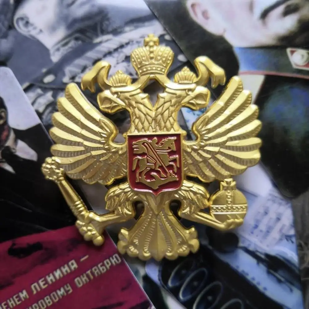 WW2 Золотая Звезда значок СССР труда, медаль почета CCCP медаль на заказ Ленин Красная звезда медали - Цвет: Коричневый