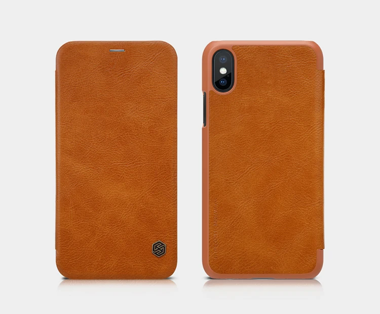 Для iPhone X 10 8 7 6 6s чехол Nillkin Qin Роскошный телефон флип кожаный чехол для iPhone 8 Plus 7 Plus 6s Plus кошелек слот для карт чехол