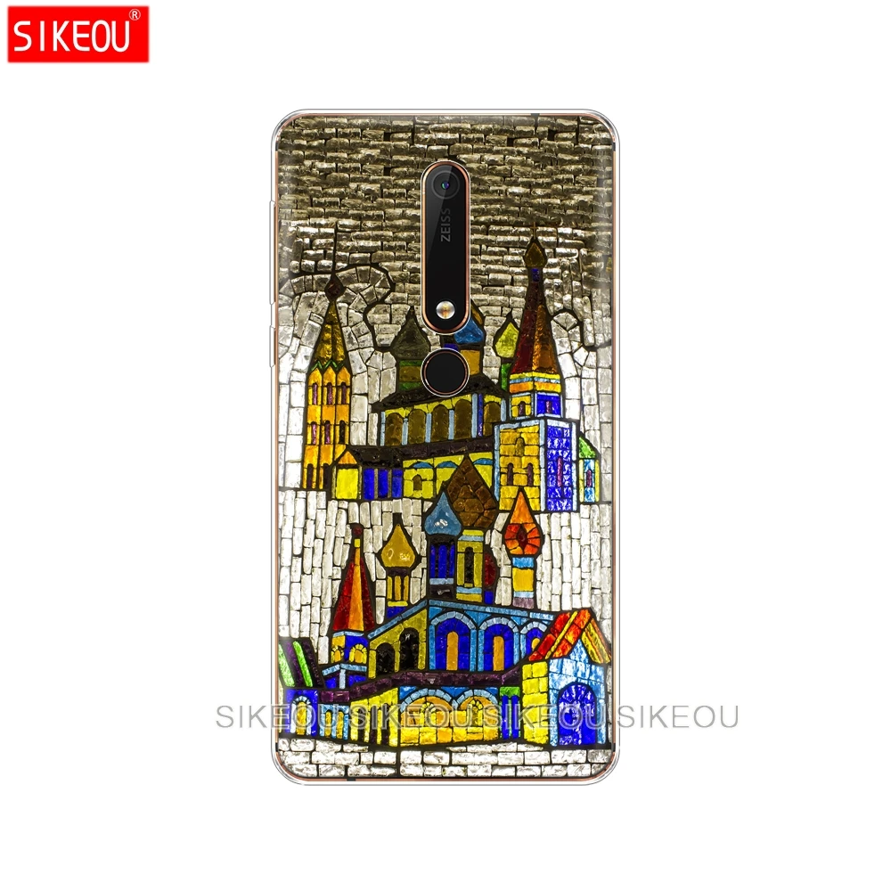 Силиконовый чехол для телефона Nokia 5 3 6 7 PLUS 8 9/Nokia 1 2 2018 русская ночь в Москву |