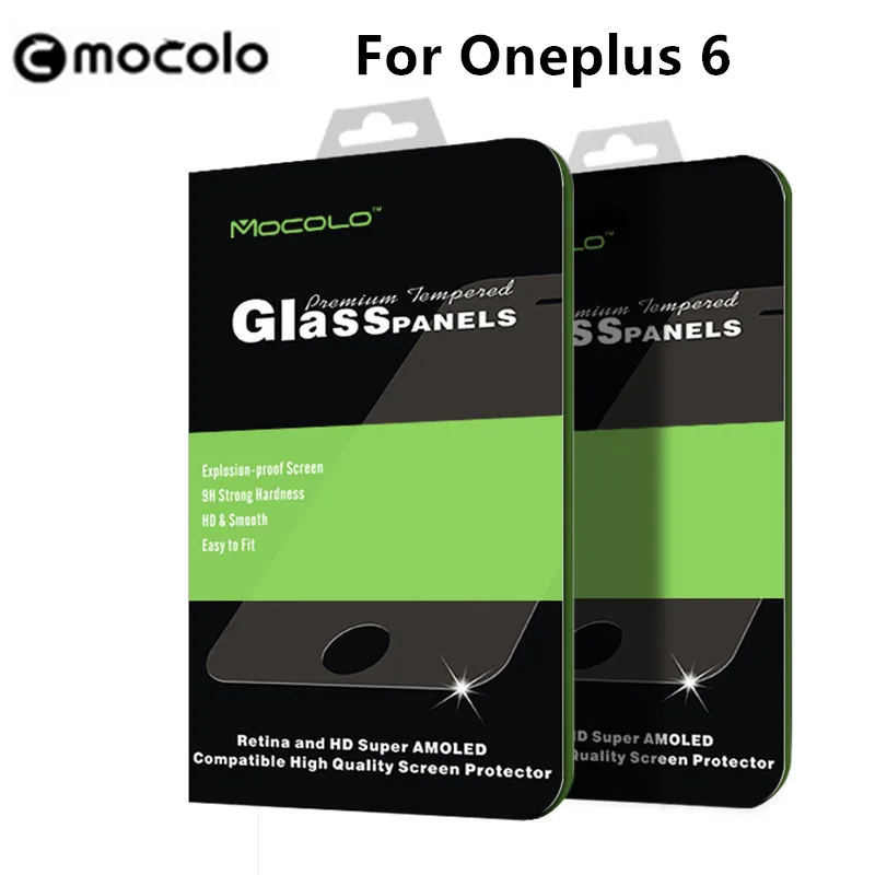 Oneplus 6 стекло Mocolo полное покрытие стекло для one plus 6 закаленное стекло oneplus 6 защитная пленка для экрана 5D полный клей oneplus 6