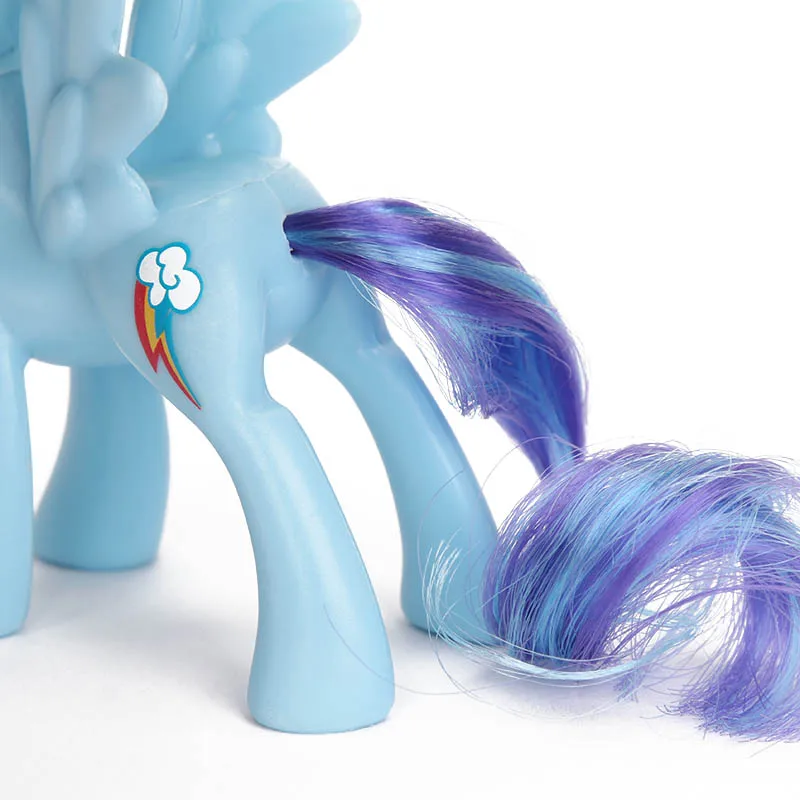 2 шт./компл. игрушки My Little Pony всех цветов радуги; платье с Сумеречной искоркой серии «маленькие пони ПВХ фигурка Коллекционная модель куклы