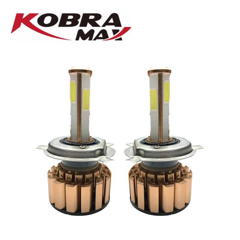 KobraMax светодиодный автомобильный фонарь 6000lm 60 w 6000 K H4 9005 9003 универсальная фара(продается в паре