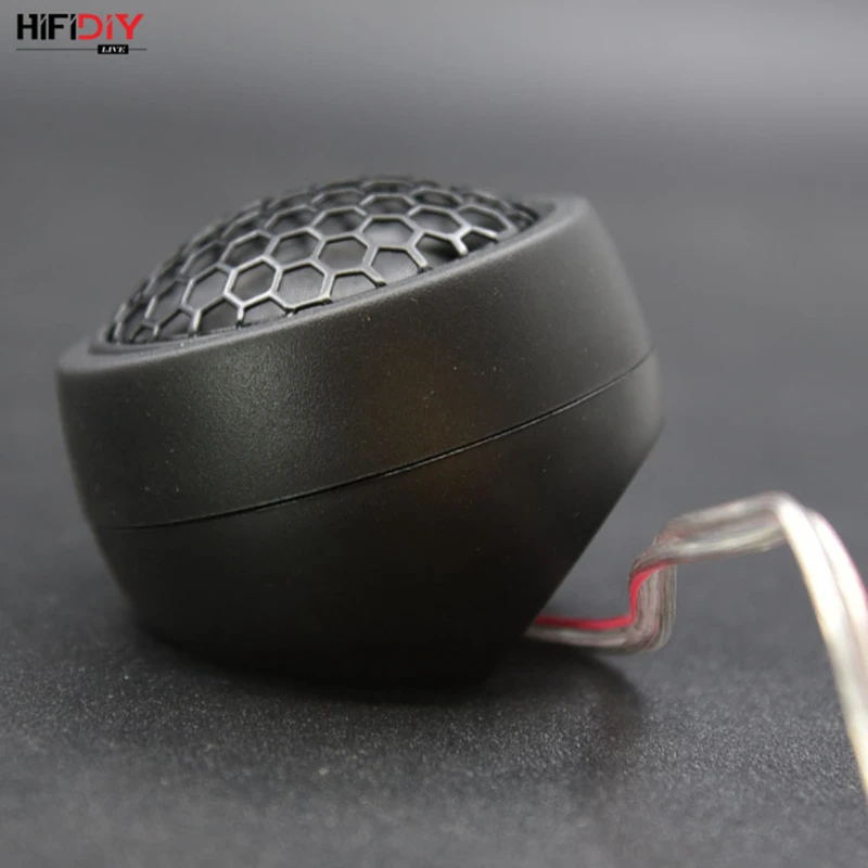 HIFIDIY LIVE Car acoustics аудио черная шелковая мембрана 1 дюймов пластиковая рамка ВЧ динамик 4 Ом 30 Вт громкоговоритель NT25