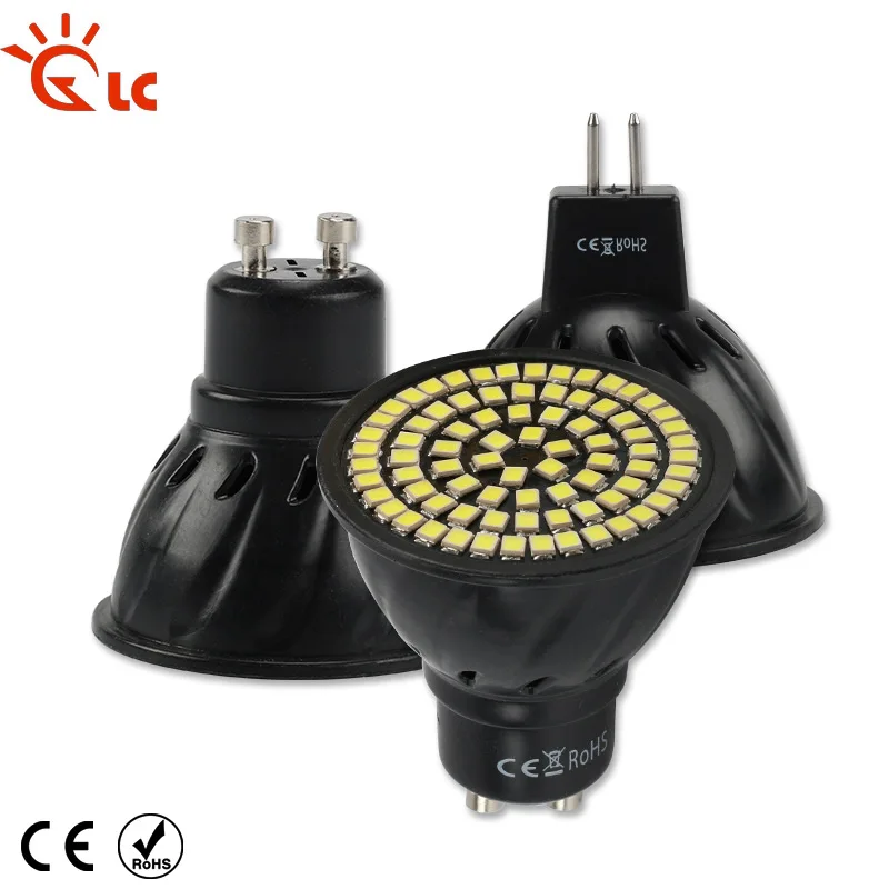 Светодиодное освещение MR16 GU10 220V 240V прожектор умная IC лампада без мерцания