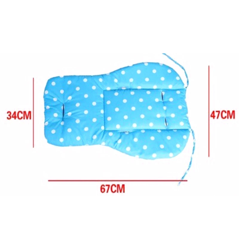 Новые толстые цветные Чехлы для детской коляски хлопковые автомобильных сидений